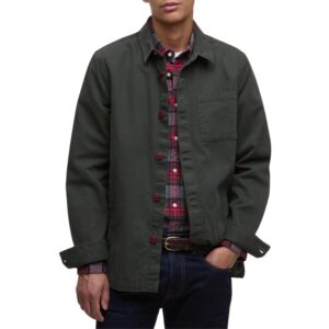 BARBOUR Washed Green Overshirt