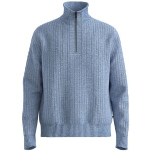 BOSS KWinter Cotton Blue Half Zip