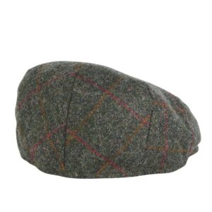 Barbour Crieff Olive Flat Cap