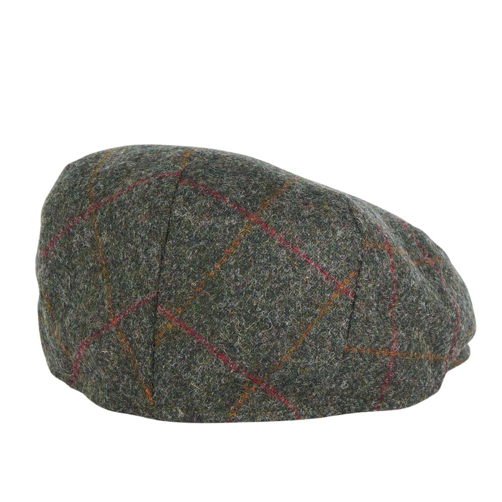 Barbour Crieff Olive Flat Cap