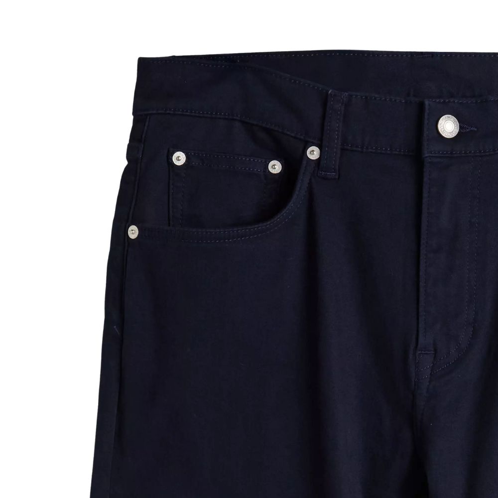 GANT Regular Fit Navy Moleskin Jeans