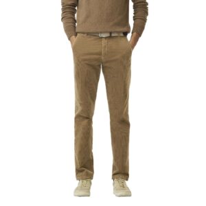Meyer Roma Cotton Corduroy Tan Chinos