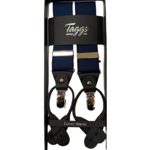 Taggs Mayfair 2-IN-1 Navy Braces