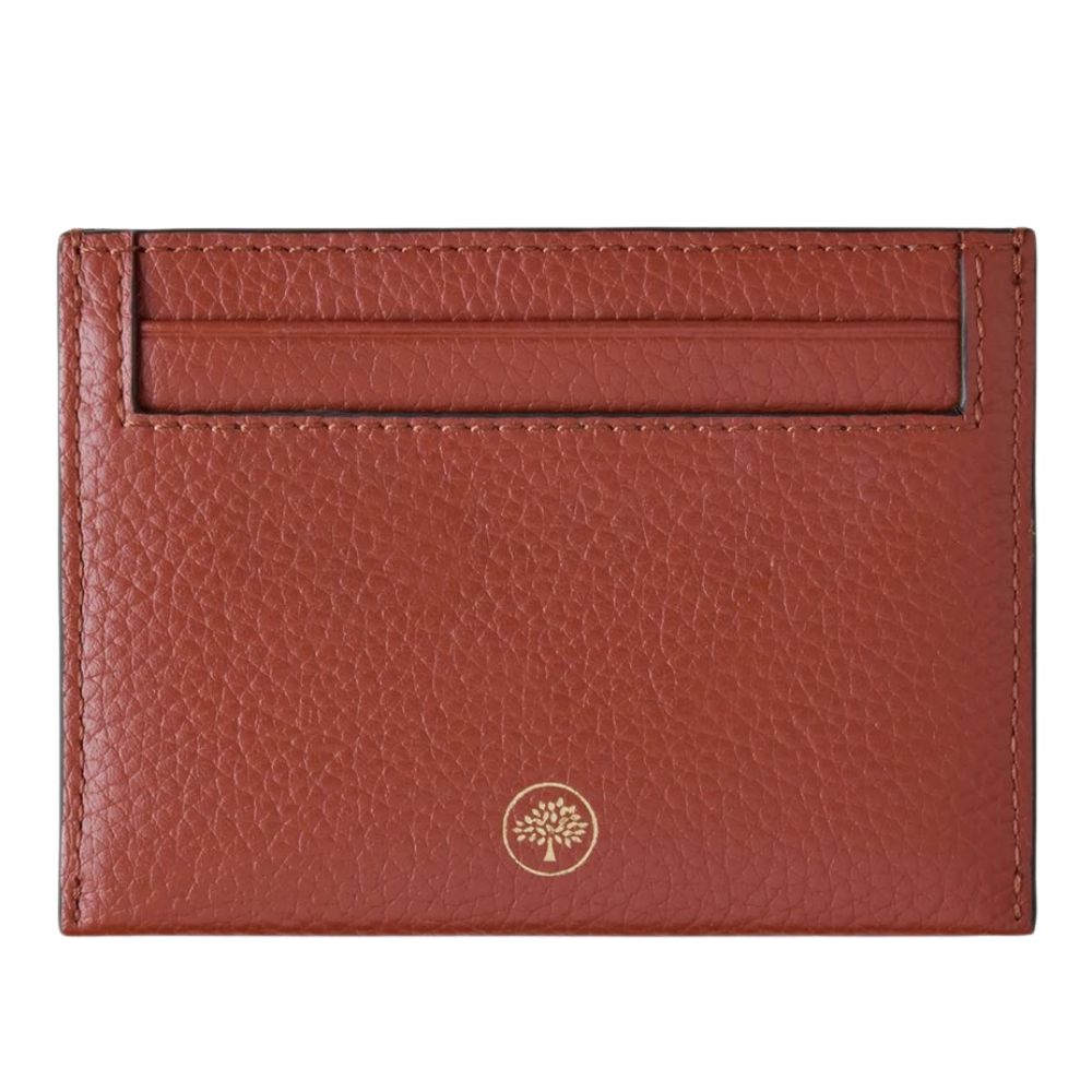 Mulberry Credit Card Slip Rust Small Classic Grain