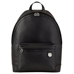 Mulberry Heritage Zipped Backpack Black Small Classic Grain