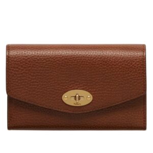 Mulberry Medium Darley Wallet Oak Small Classic Grain