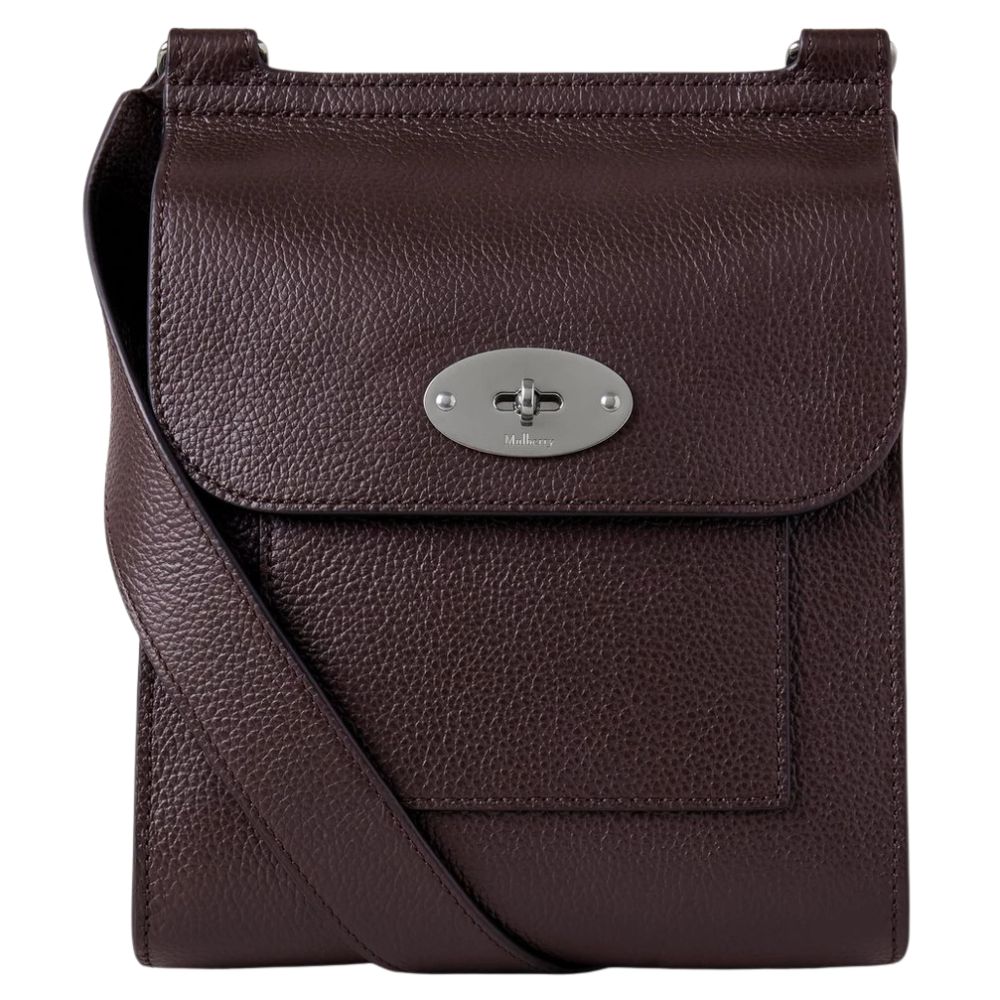 Mulberry Small Antony Ebony Small Classic Grain