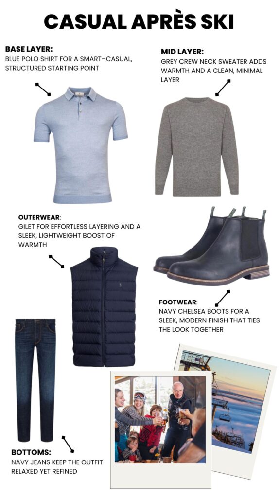 Men’s Après Ski Style Guide - casual apes ski