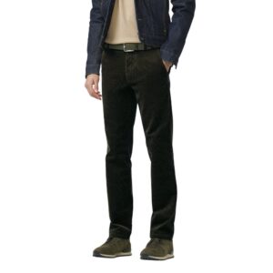 Meyer Roma Dark Green Corduroy Cotton Trousers