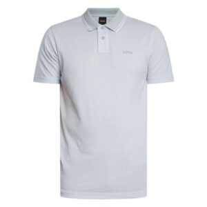 BOSS Peoxford Pastel Grey Regular Fit Polo Shirt