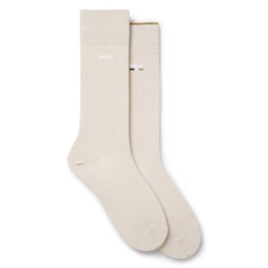 BOSS Two Pack Of Logo Socks In A Regular Length