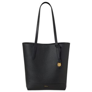 Mulberry North South Shopper Black Small Classic Grain