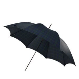 Fox's Brown Cutty Wood Black Watch Tartan Umbrella