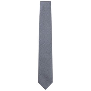 BOSS Blue Patterned Silk Tie