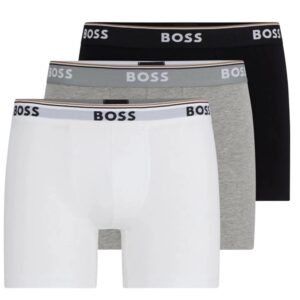 BOSS Pack Of Three Organic Cotton Boxers