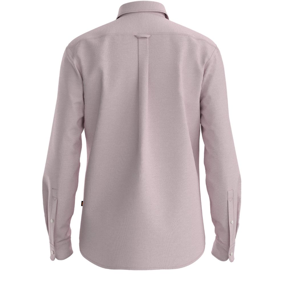 BOSS Rickert Regular Fit Pink Shirt with button Down Collar 1