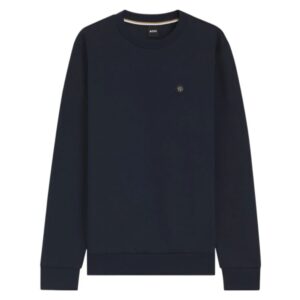 Boss Cotton-blend sweatshirt with Double B monogram