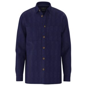 Fynch-Hatton Navy Corduroy Overshirt