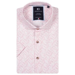 Pink Short Sleeved Shirt