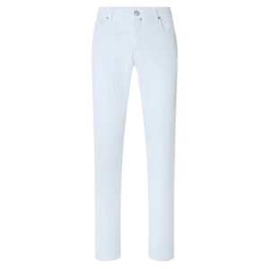 JACOB COHËN Slim Fit Light Blue Cotton Stretch Chino