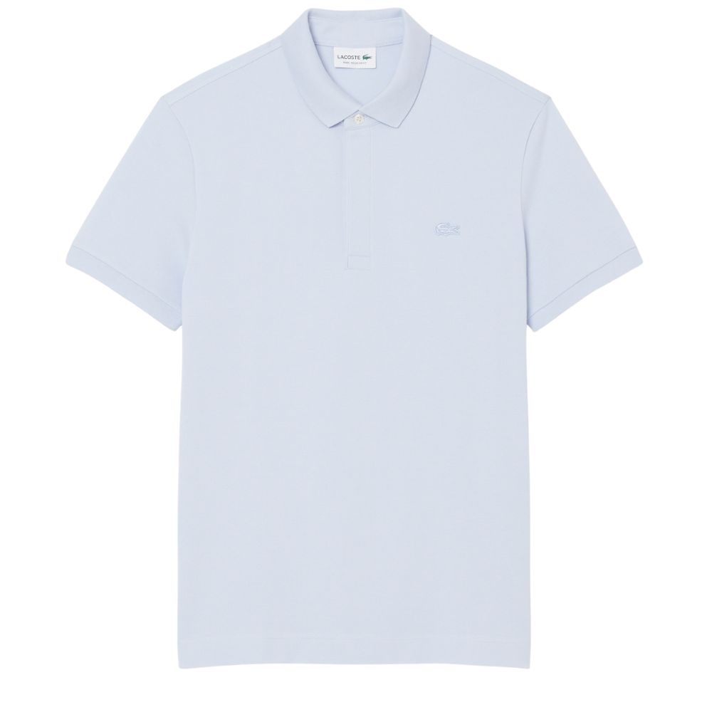 Lacoste Light Blue Polo Front