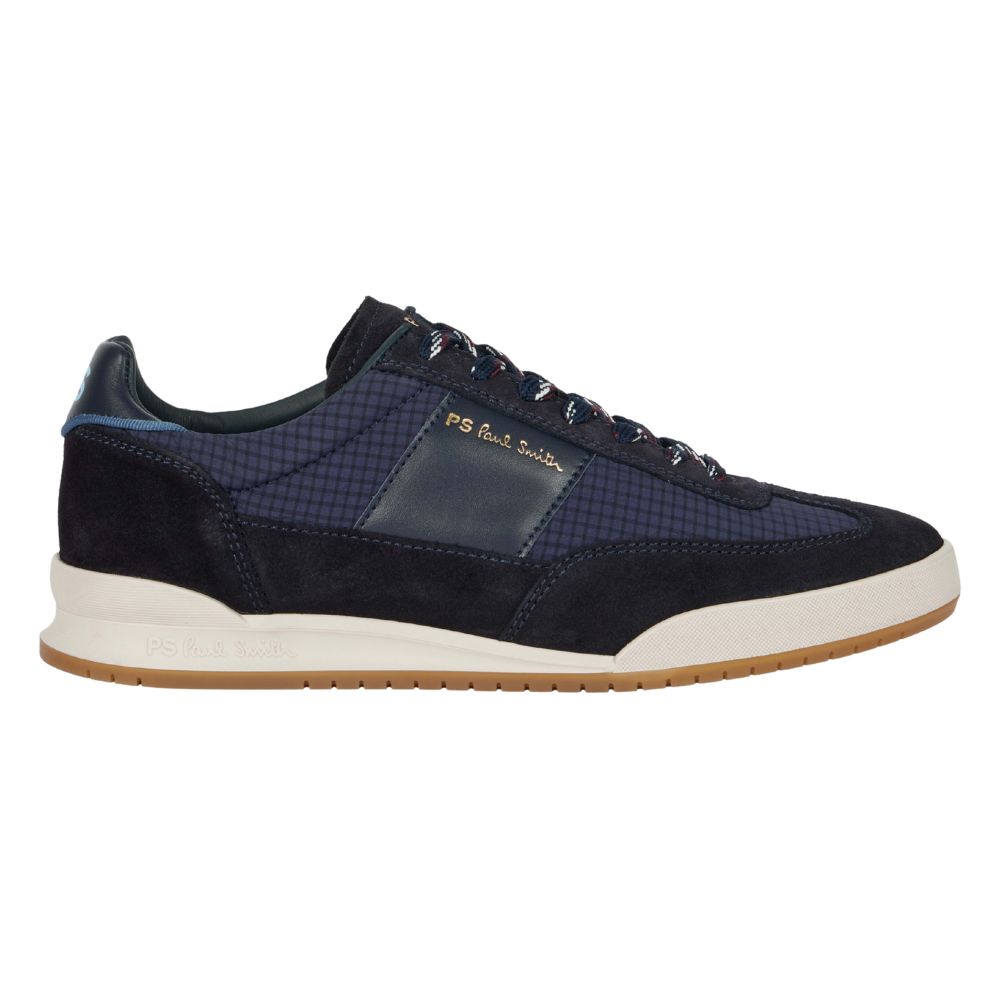 Paul Smith Navy ‘Dover’ Nylon Mix Trainers