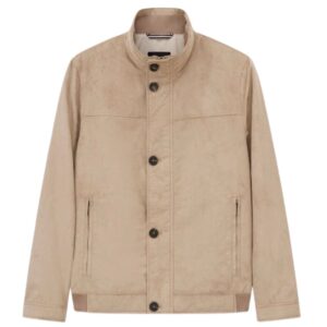 BUGATTI Faux Suede Light Beige Lightweight Blouson