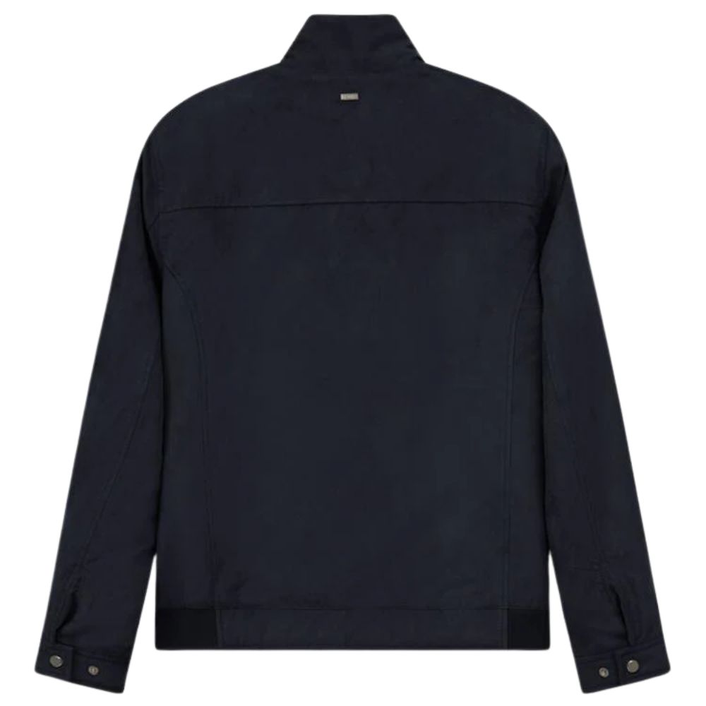 BUGATTI Faux Suede Navy Lightweight Blouson