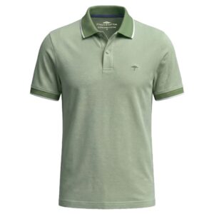 Fynch-Hatton Sustainable Cotton Green Polo Shirt
