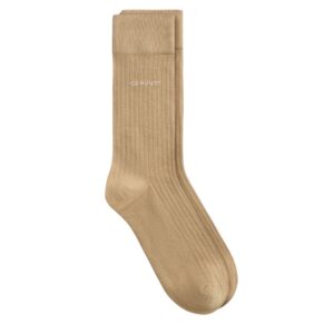 GANT Rib Light Beige Socks