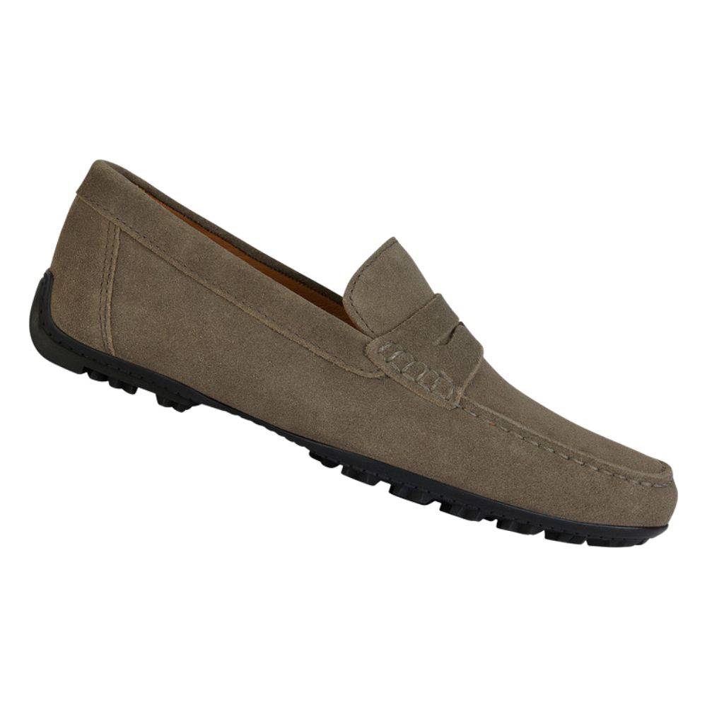 Geox kosmopolis Taupe Suede Loafer