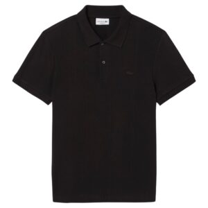 Lacoste Brown Regular Fit Ribbed Polo Shirt