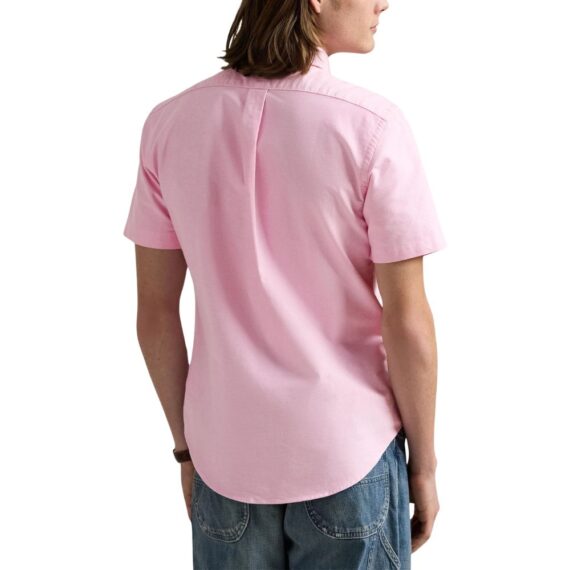 Ralph Lauren Light Pink Knit Short Sleeve Shirt