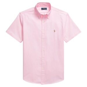 Ralph Lauren Light Pink Knit Short Sleeve Shirt