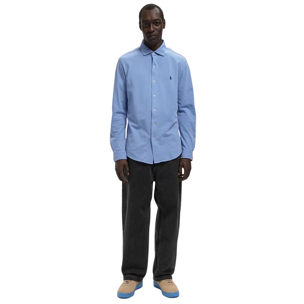 Polo Ralph Lauren Light Blue Featherweight Piqué-Shirt