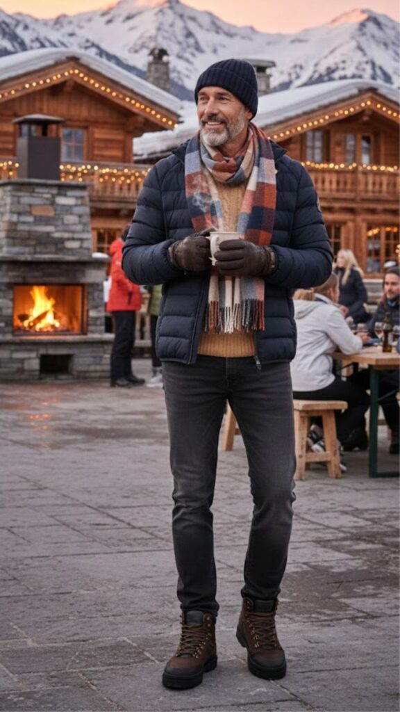 5 Best Apres Ski Outfits for Men Stylish Slopeside Looks 3
