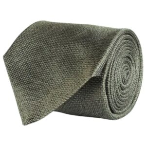 AMANDA CHRISTENSEN Classic Green Mélange Tie