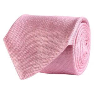 AMANDA CHRISTENSEN Classic Pink Mélange Tie