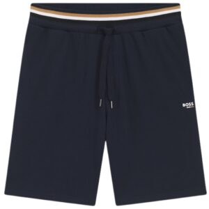 BOSS Iconic Loungewear Navy Shorts