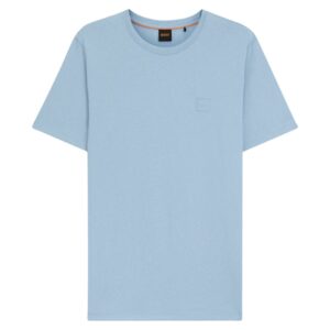 BOSS Tales Light Blue Cotton T-Shirt