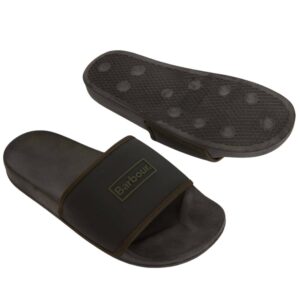 Barbour Black Cresswell Slider