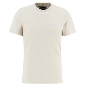 Barbour Tartan Sports T-Shirt Beige