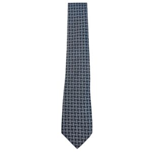 CANALI Blue Rattan Patterned Tie