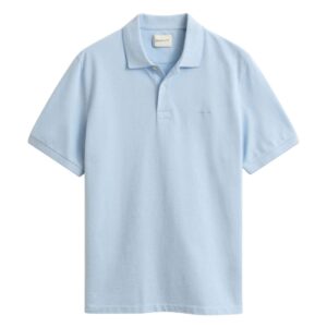 GANT Regular Fit Sky Blue Two Tone Polo Shirt