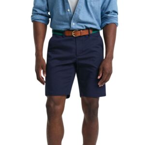 GANT Slim Fit Navy Chino Shorts