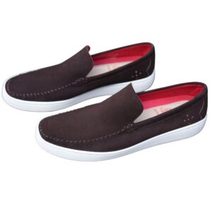 Jeffery West suede brown loafers