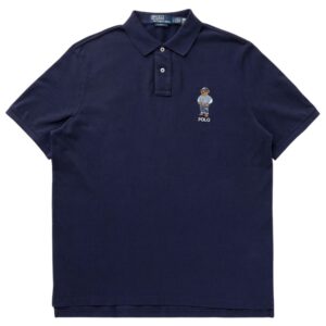 POLO RALPH LAUREN Cotton Navy Polo Shirt