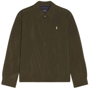 Polo Ralph Lauren Green Windbreaker Harrington Jacket