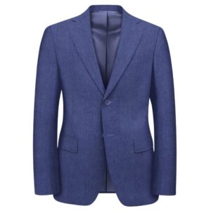 Torre Uomo Pure Angelico Linen Blue Jacket