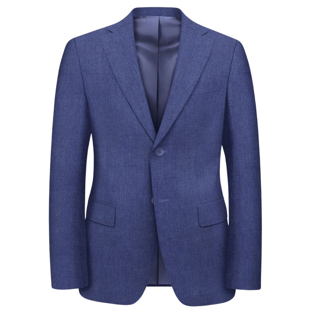 Torre Uomo Pure Angelico Linen Blue Jacket